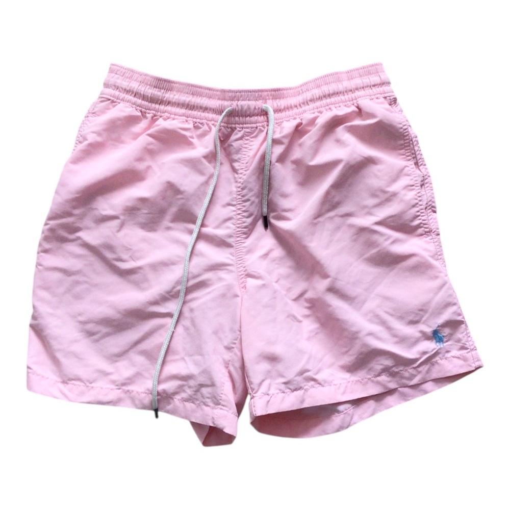 Men’s Polo Ralph Lauren Pink Lightweight Swim Trunk Shorts S